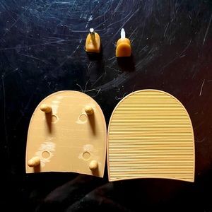 Heel skid replacements for high heels or heeled shoes